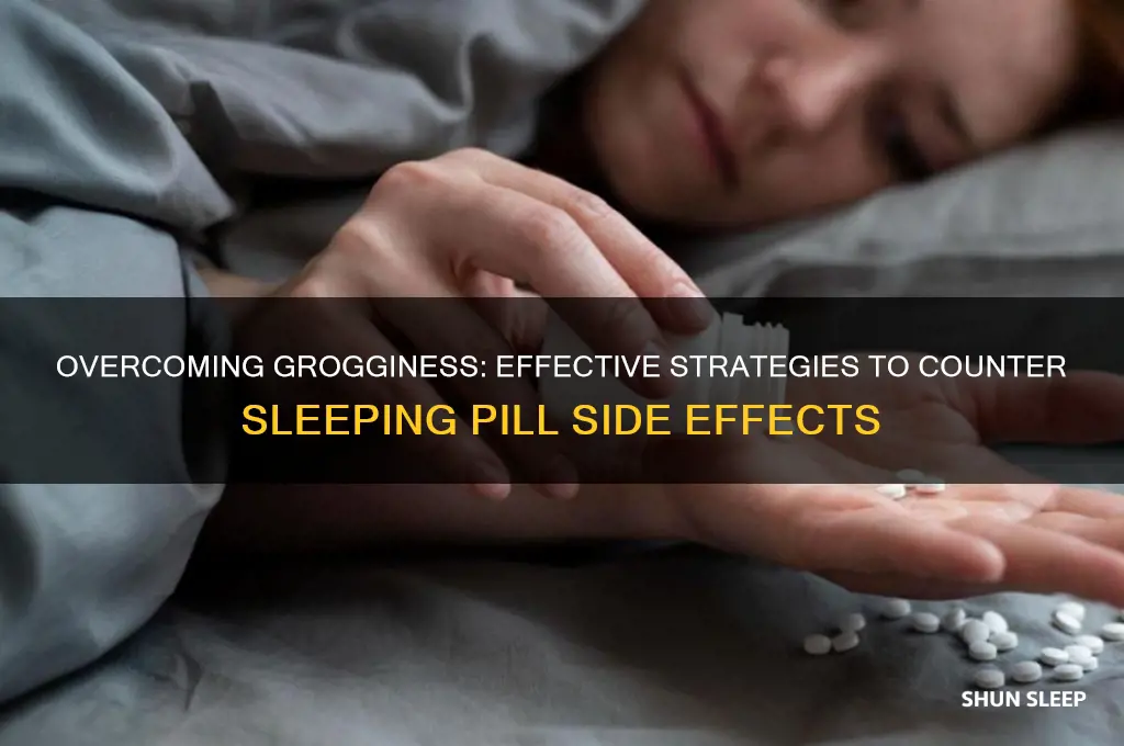 how to get rid of grogginess from sleeping pills