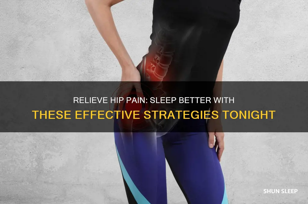 how to get rid of hip pain while sleeping