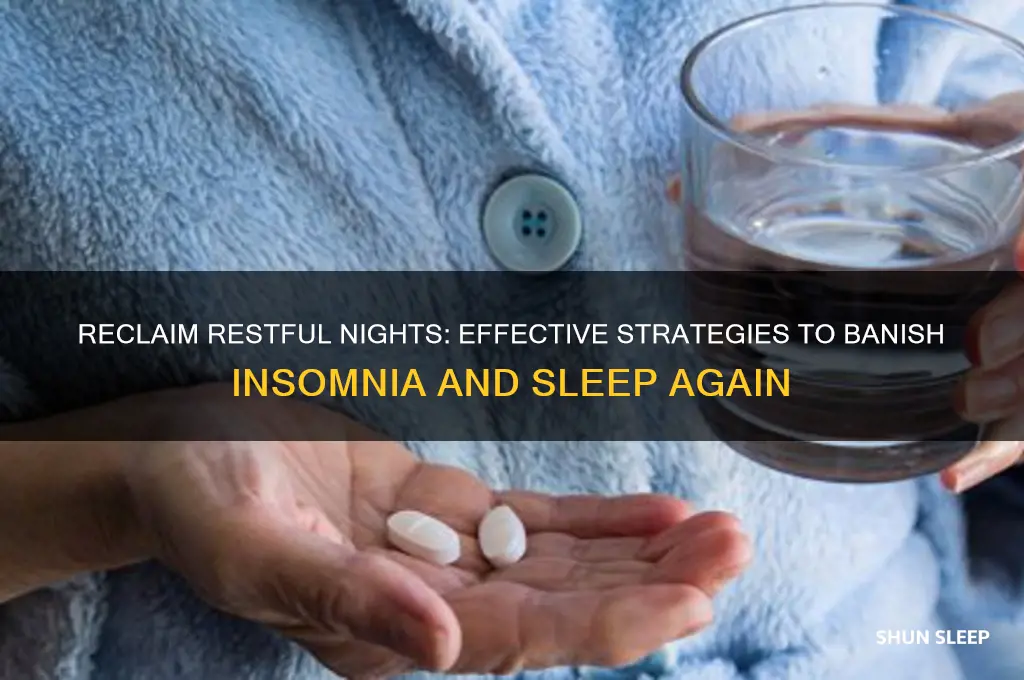 how to get rid of me sleep again