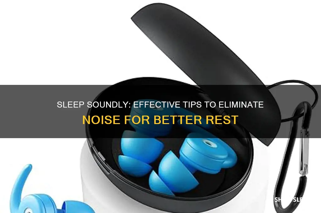 how to get rid of noise while sleeping