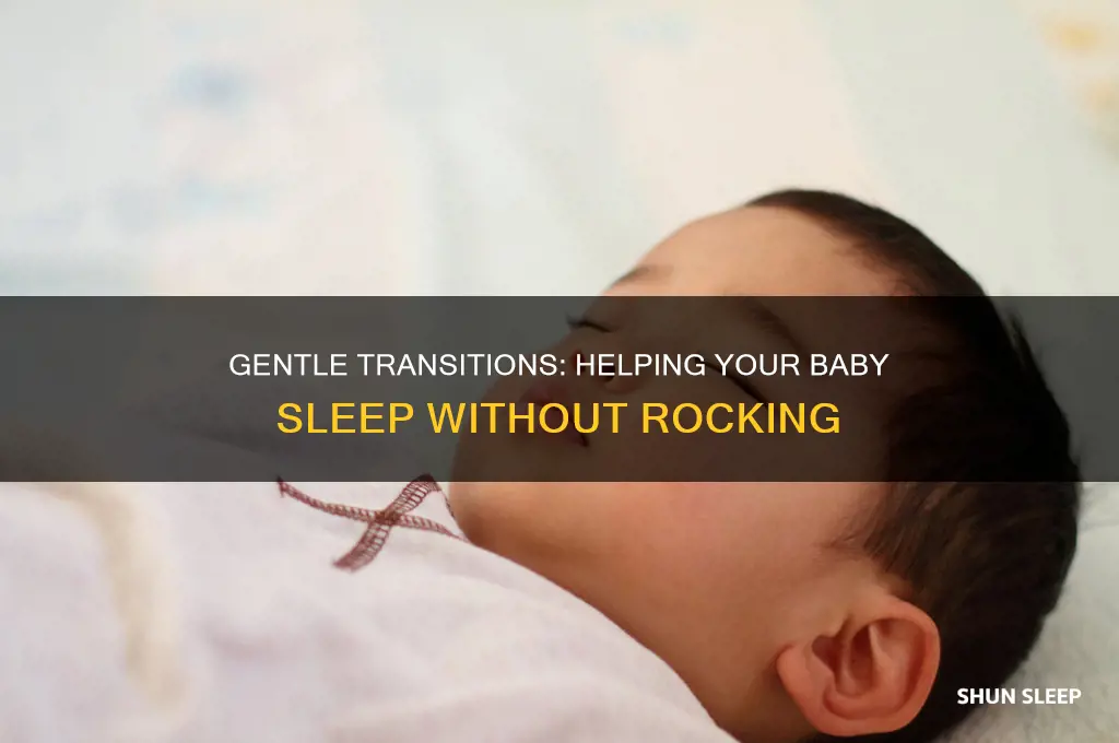 how to get rid of rocking baby to sleep