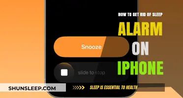 Quickly Disable iPhone Sleep Alarm: Easy Steps to Silence It