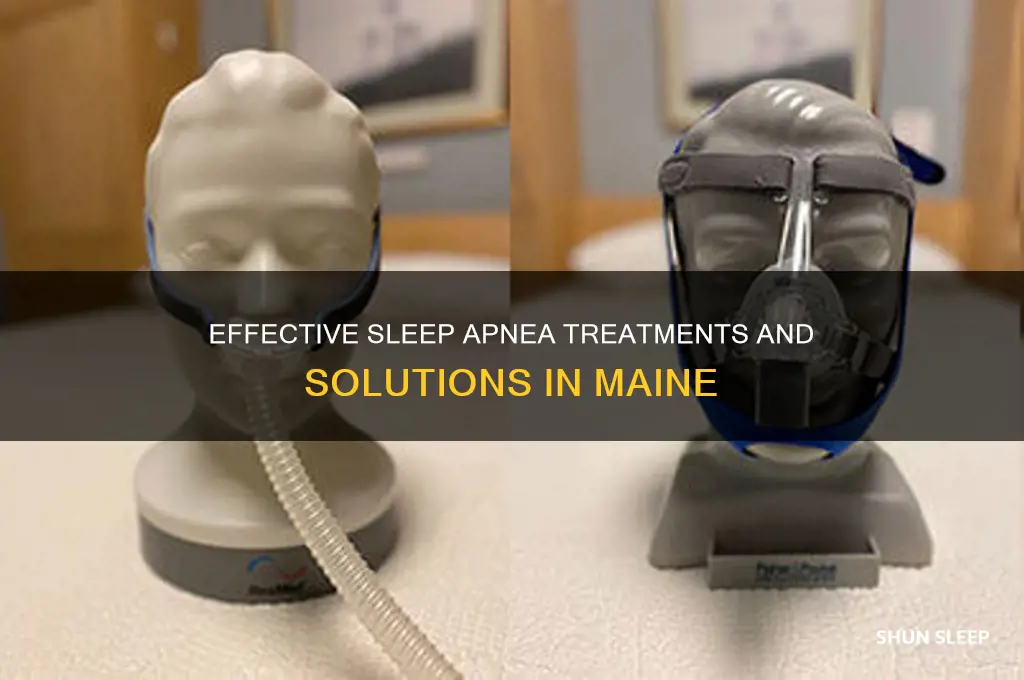 how to get rid of sleep apnea in maine