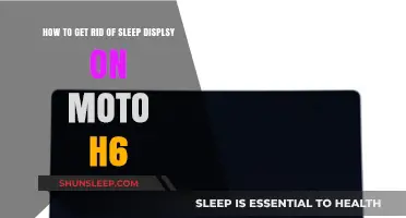 Fix Sleep Display on Moto H6: Quick and Easy Solutions