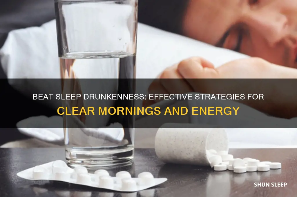 how to get rid of sleep drunkenness