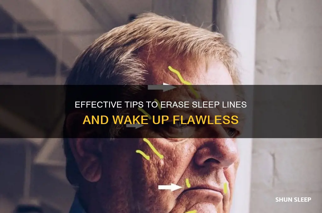 how to get rid of sleep lines on face