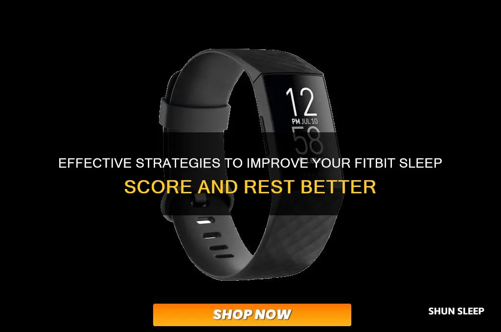 how to get rid of sleep score fitbit
