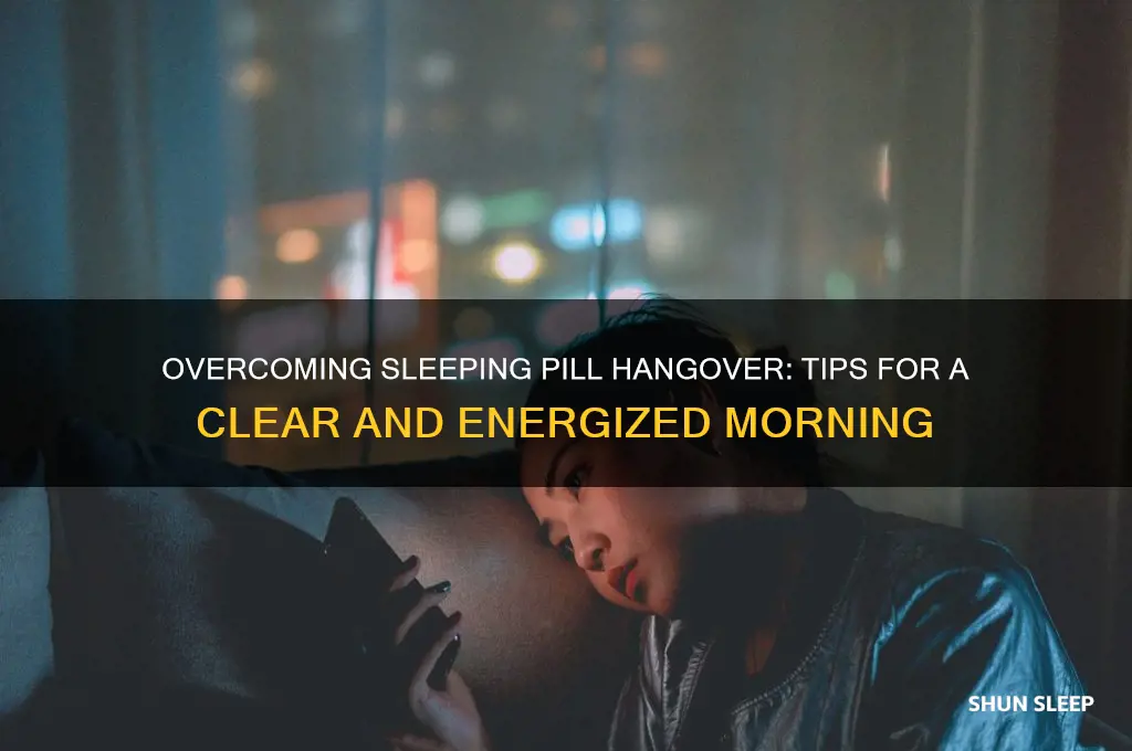how to get rid of sleeping pill hangover