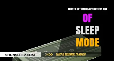 Revive Your Ryobi 40V Battery: Quick Fix for Sleep Mode