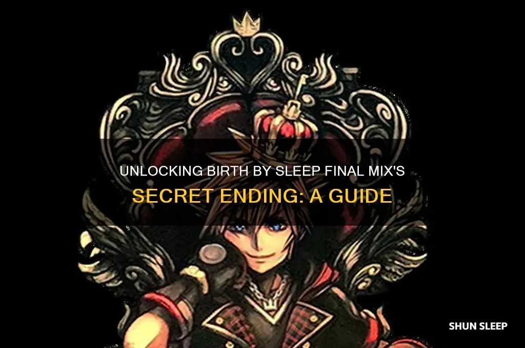 how to get secret ending birth by sleep final mix
