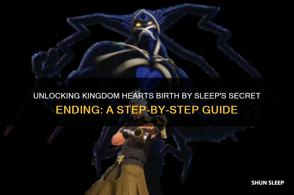 how to get secret ending kingdom hearts birth by sleep