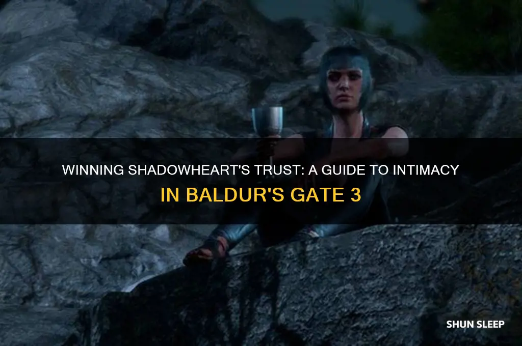 how to get shadowheart to sleep with you