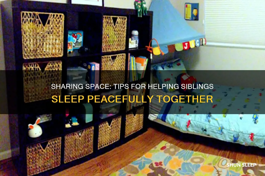 how to get siblings to sleep in the same room