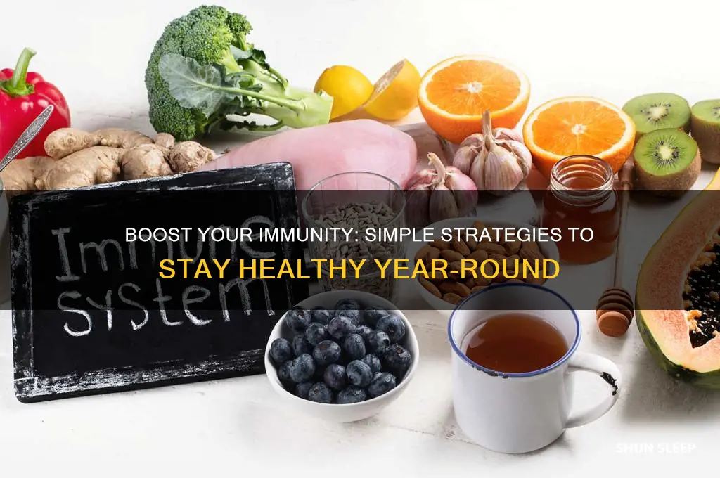 how to get sick less