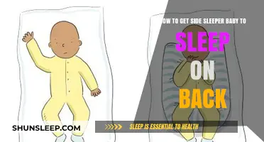 Safe Sleep Tips: Transitioning Side-Sleeping Babies to Back Sleeping