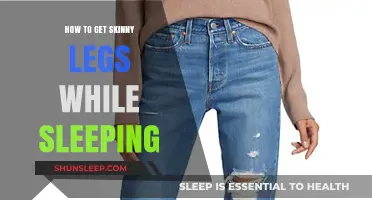 Slim Down Overnight: Secrets to Getting Skinny Legs While Sleeping