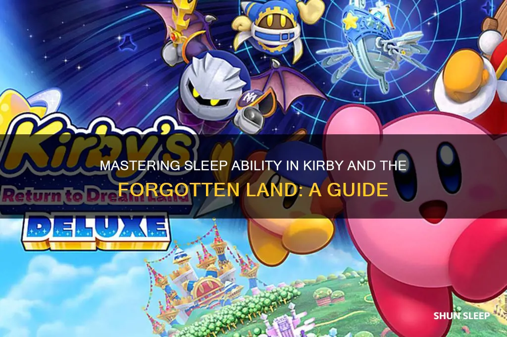 how to get sleep ability in kirby forgotten land
