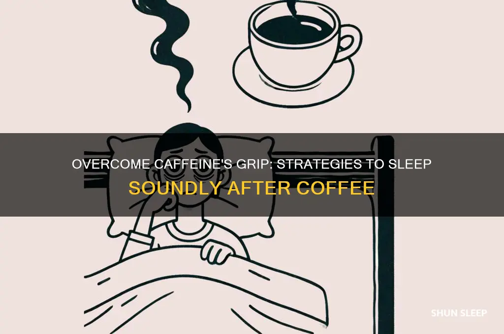 how to get sleep after coffee