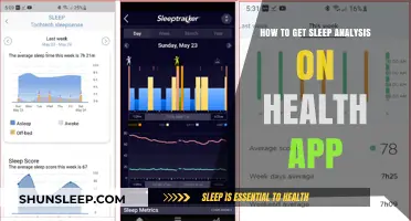 Unlock Better Sleep: Track & Analyze with Your Health App