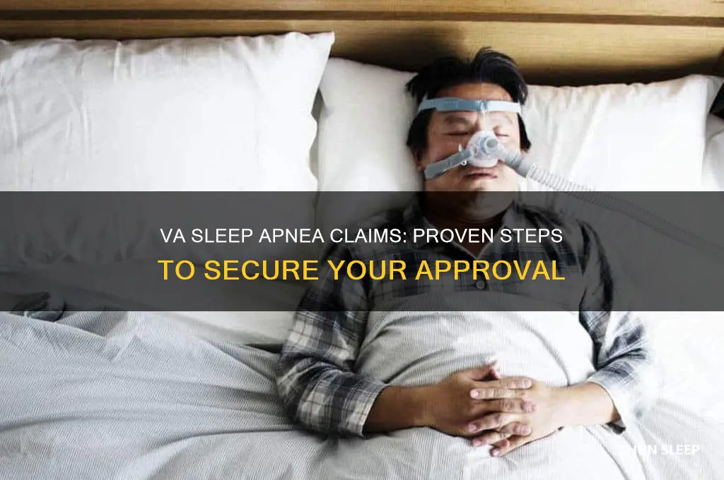 how to get sleep apnea approved by va