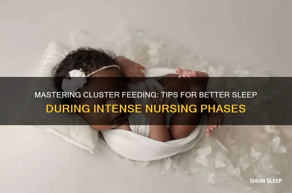 how to get sleep cluster feeding
