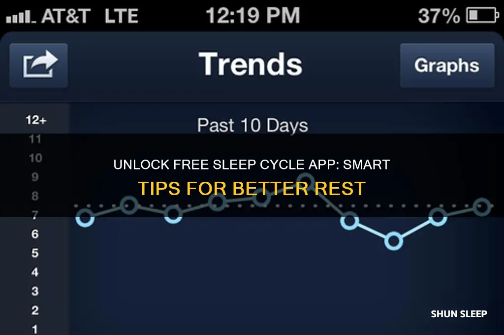 how to get sleep cycle app for free
