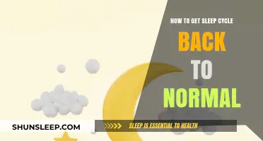 Reset Your Sleep Cycle: Tips for Restoring Healthy Sleep Patterns