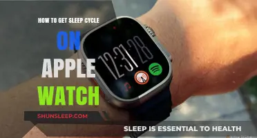 Master Your Sleep: Tracking Sleep Cycle on Apple Watch Easily