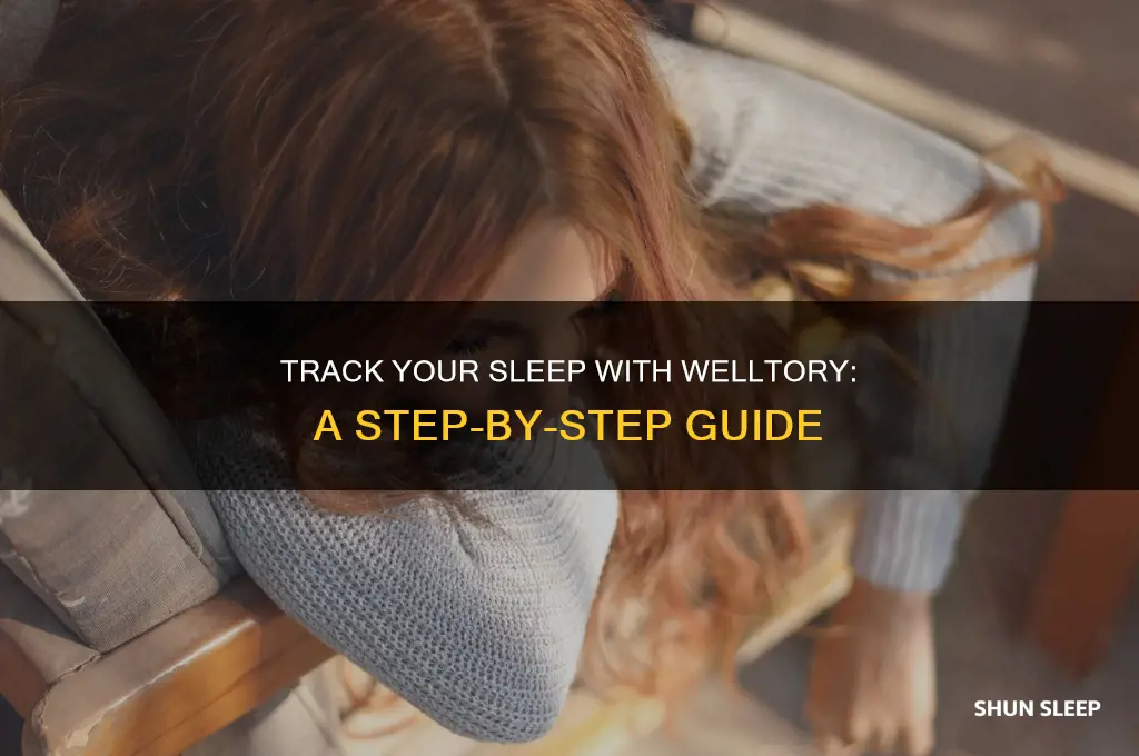 how to get sleep data on welltory
