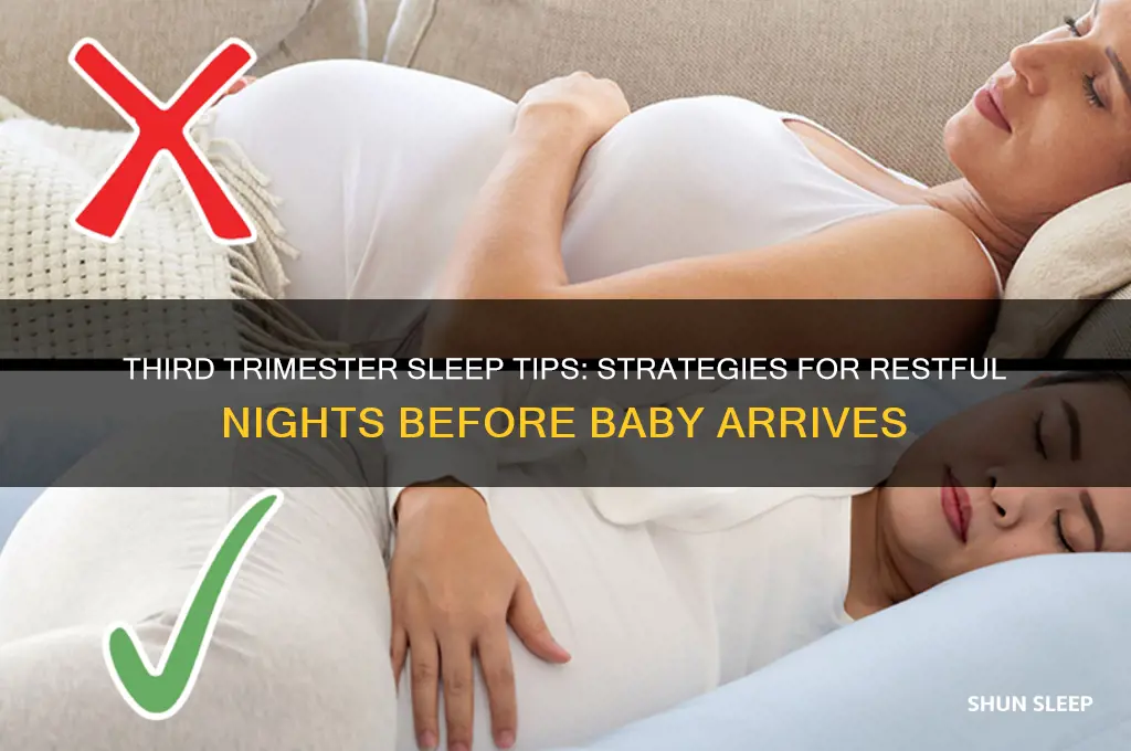 how to get sleep during third trimester