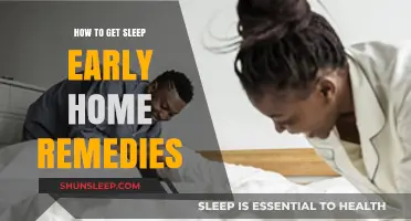 Natural Ways to Fall Asleep Early: Effective Home Remedies for Better Rest