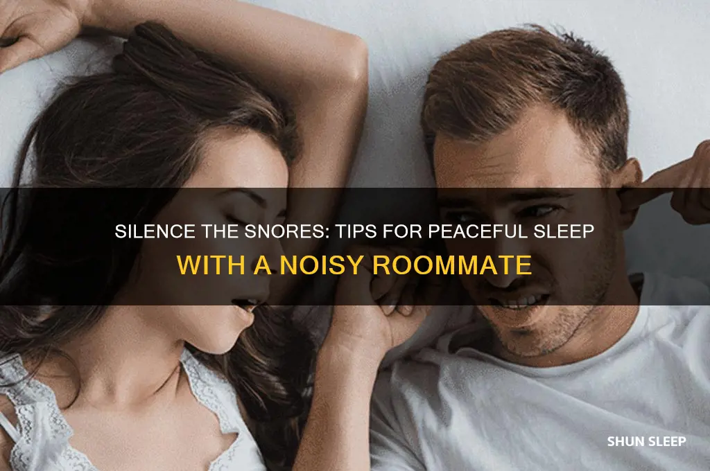 how to get sleep even if your roommate snores
