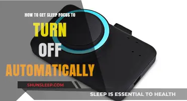 Auto-Disable Sleep Focus: A Step-by-Step Guide for Better Rest