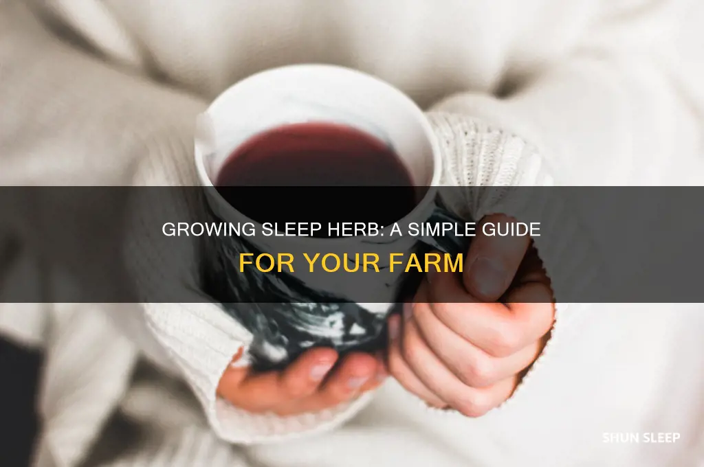 how to get sleep herb in farm