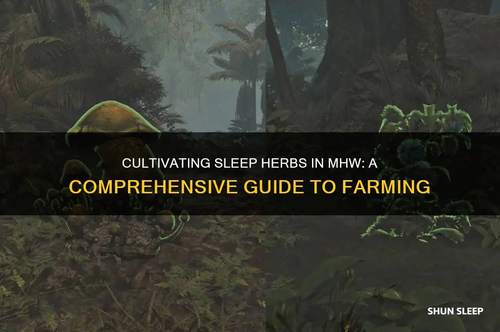 how to get sleep herb to cultivate mhw