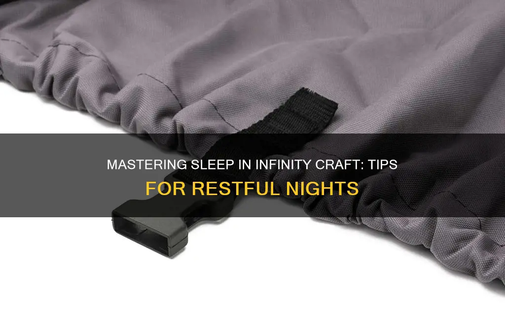how to get sleep in infinity craft