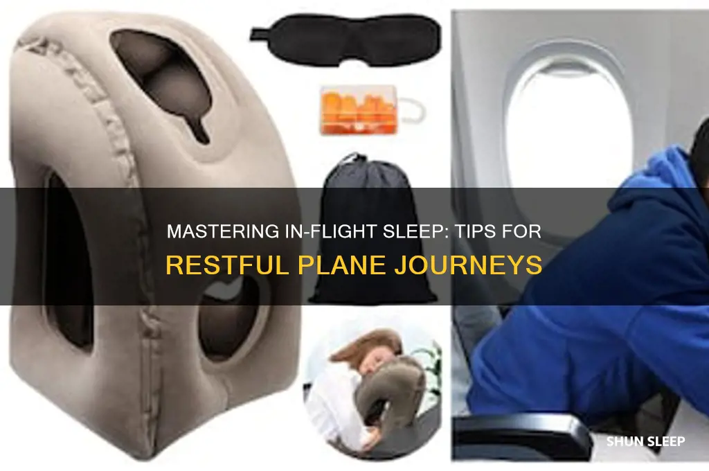 how to get sleep in plane