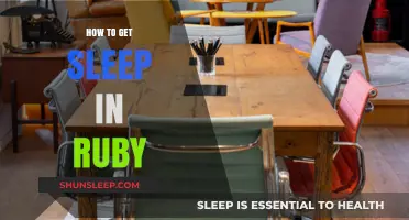 Mastering Sleep in Ruby: Tips for Efficient Rest and Recovery