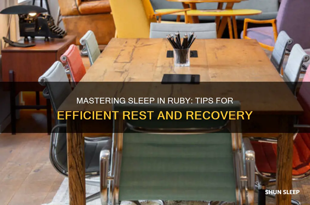 how to get sleep in ruby