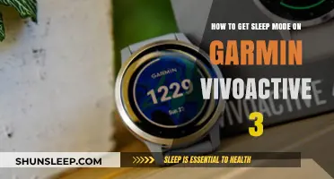 Activate Sleep Mode on Garmin Vivoactive 3: Simple Steps Guide