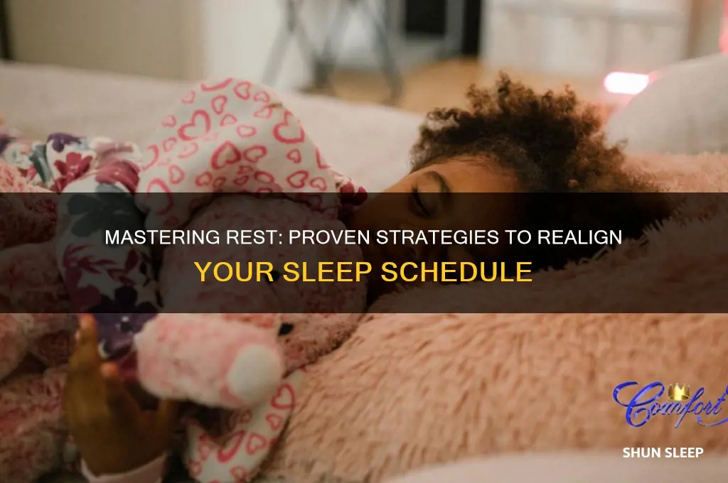 how to get sleep on track