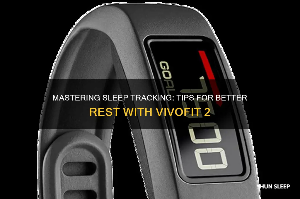 how to get sleep on vivofit 2