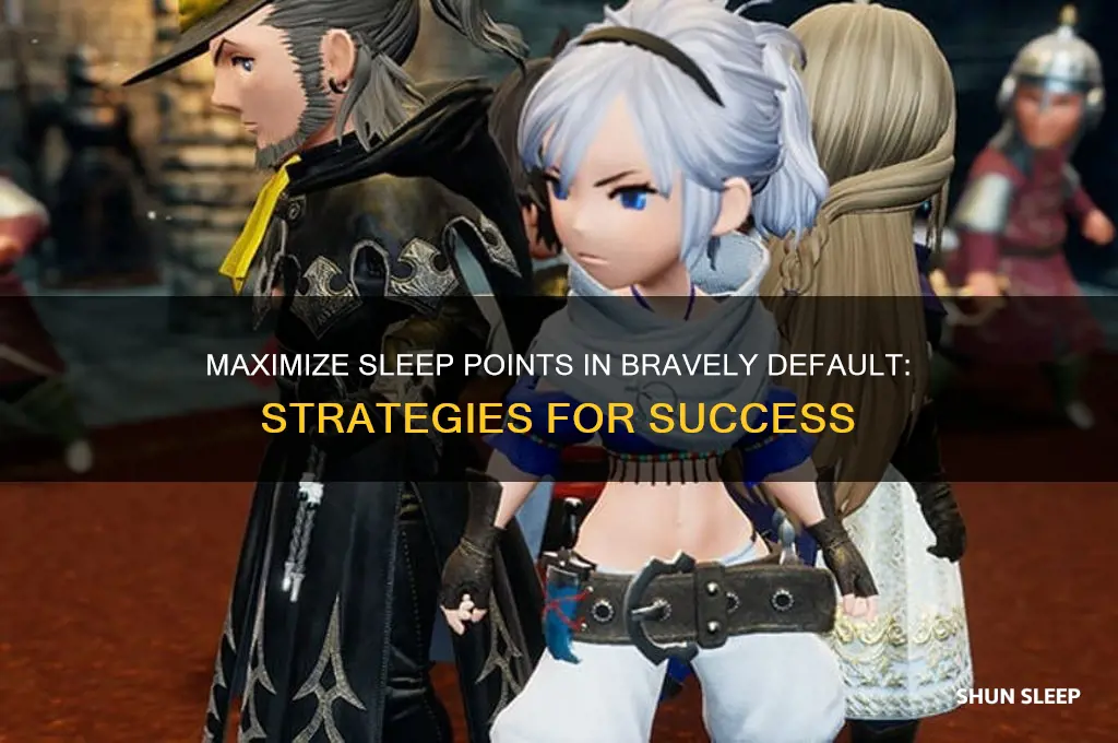 how to get sleep points bravely default
