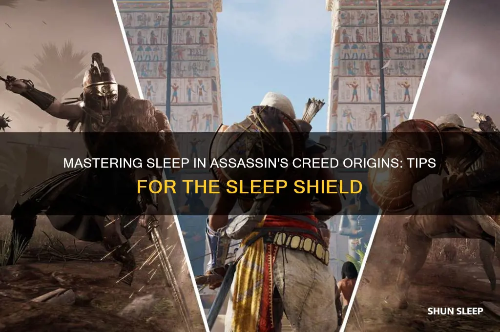 how to get sleep shild in ac origins