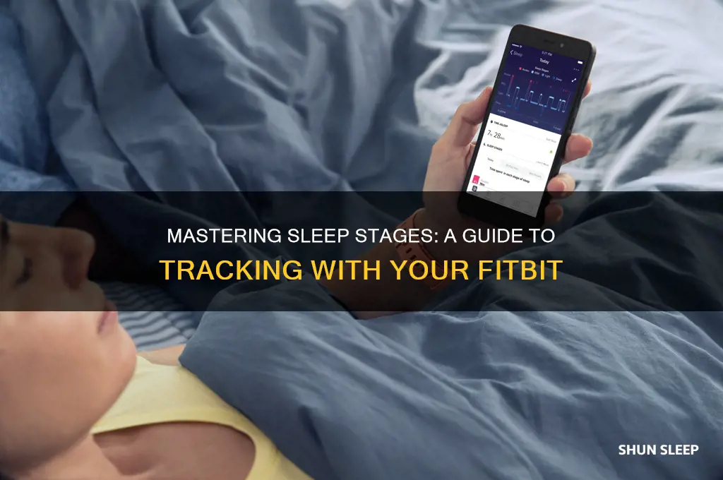 how to get sleep stages on fitbit