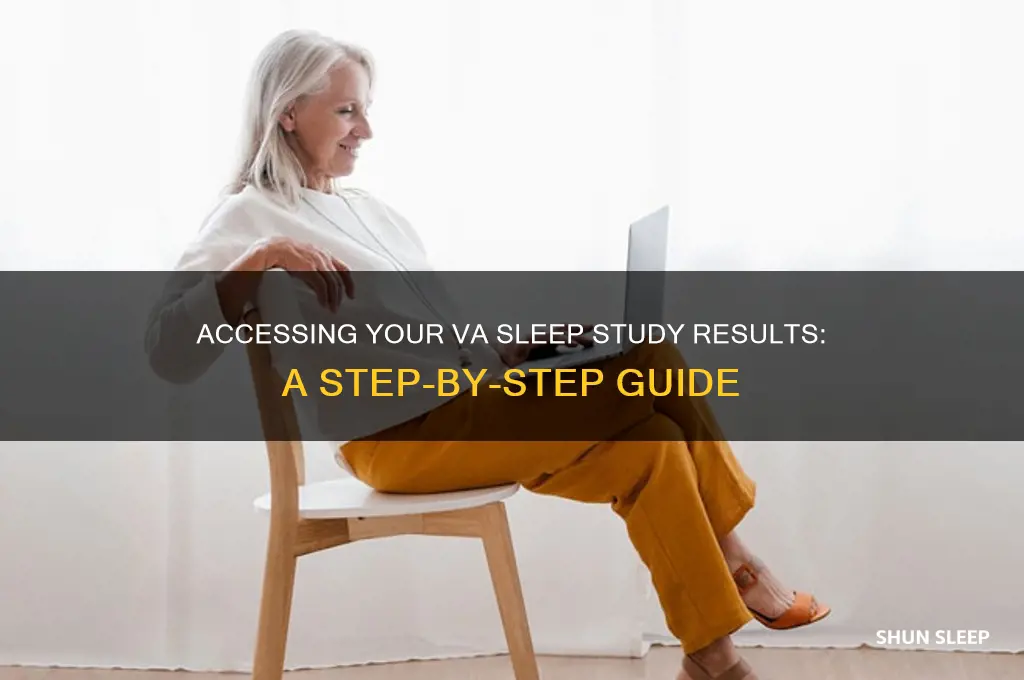 how to get sleep study results from va
