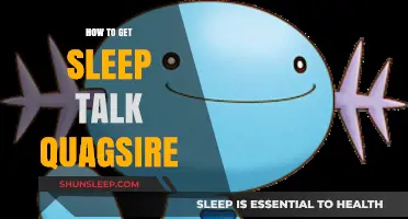 Catching Z's with Quagsire: Mastering Sleep Talk in Pokémon Battles