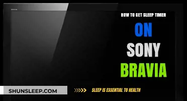 Set Sleep Timer on Sony Bravia: Easy Step-by-Step Guide