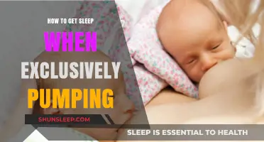 Mastering Sleep While Exclusively Pumping: Tips for Tired Moms