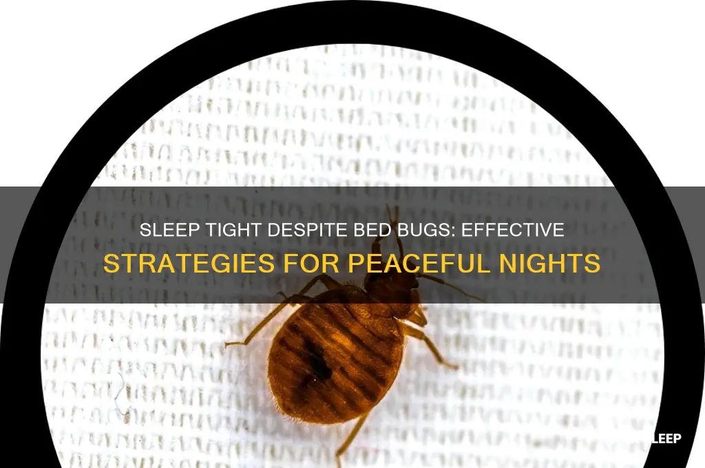 how to get sleep when you have bed bugs